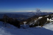 Alla croce del Monte Ocone (1363 m) dalla Forcella Alta il 20 febbraio 2016 - FOTOGALLERY